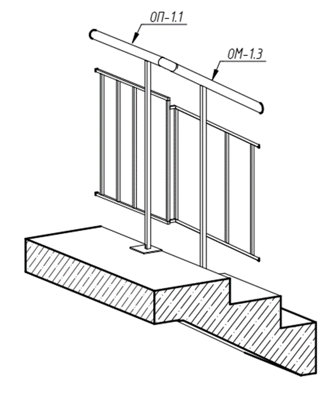 Короткое описание - Лестничные ограждения